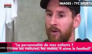 Lionel Messi insulte son fils Mateo pendant une interview (Vidéo)