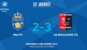 J15 : Pau FC – US Boulogne CO (2-3), le résumé