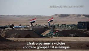 L'Irak annonce "la fin de la guerre" contre l'EI