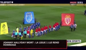 Johnny Hallyday mort : La ligue 1 lui rend hommage (vidéo)