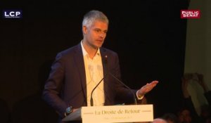 Discours de victoire de Laurent Wauquiez : « La droite est de retour »