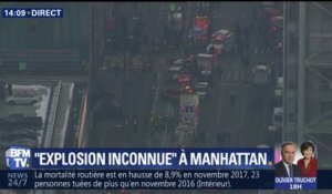 New York: une explosion "d'origine inconnue" est survenue au centre de Manhattan