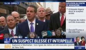 Explosion à Manhattan: "C’était un engin très artisanal", a déclaré le gouverneur de New York