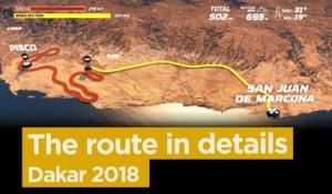 The stage by stage route / El recorrido paso a paso / Le parcours étape par étape - Dakar 2018