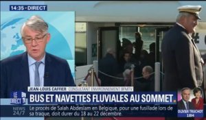 One Planet Summit: Macron et ses 124 invités vont rejoindre l’île Seguin en navette