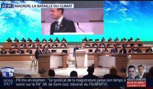 Macron, la bataille du climat