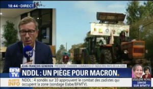 NDDL: "Il faut commencer par évacuer la ZAD", pour le président de la CCI Pays de la Loire