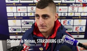 Strasbourg-PSG (2-4) : «On a pris ce match très au sérieux», assure Verratti