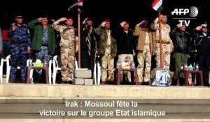 Irak: après Bagdad, Mossoul fête la victoire sur l'EI