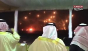 Arabie Saoudite : Découvrez la technique insolite de ces princes pour faire un feu d’artifice (Vidéo)