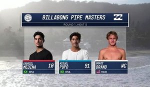 Adrénaline - Surf : 2017 Billabong Pipe Masters- Round One, Heat 5