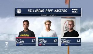 Adrénaline - Surf : 2017 Billabong Pipe Masters- Round One, Heat 3