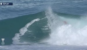 Adrénaline - Surf : Jordy Smith with a Spectacular Excellent  Wave vs. B.Durbidge, E.Ewing