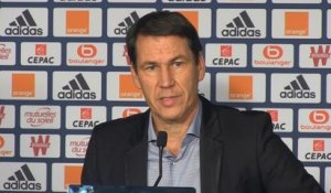 18e j. - Garcia déplore l'absence de supporters marseillais à Lyon