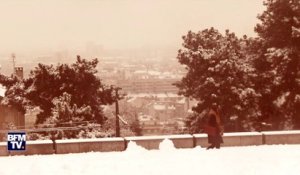 Chute de neige à Lyon: l’agglomération paralysée