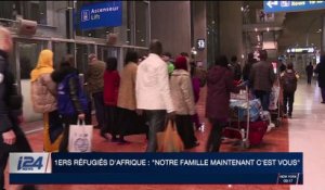 Les premiers réfugiés venus d'Afrique sont arrivés en France