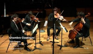 Oeuvres d'Eric Tanguy :  Quatuor à cordes n° 2, très vif par le Quatuor Hanson