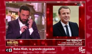 Cyril Hanouna appelle Emmanuel Macron en direct pour son anniversaire