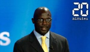 Qui est  George Weah, nouveau président du Liberia et ex-footballeur du PSG ?