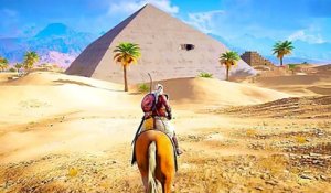 ASSASSIN'S CREED ORIGINS "Pyramides + Combat avec des Hyènes" GAMEPLAY