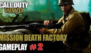 CALL OF DUTY WW2 Let's Play Partie 2 Mission "Death Factory"