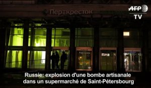 Explosion dans un supermarché à Saint-Pétersbourg
