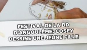Festival de la bande-dessinée d'Angoulême: Cosey dessine une jeune fille