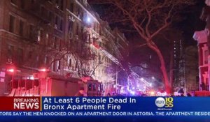 New York en proie cette nuit à un des pires incendies de ces dernières années: Au moins 12 morts