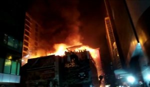 Au moins 15 morts dans un incendie à Bombay