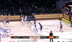 Basket - Euroligue (H) : Bamberg craque à Istanbul