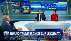 Quand Donald Trump ironise sur le climat