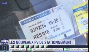 A Paris, les PV de stationnement vont désormais s'élever jusqu'à... 50€