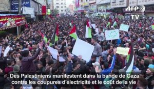 Gaza : manifestation contre la dégradation des conditions de vie