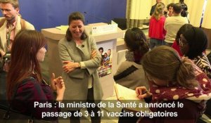 Vaccination: passage de 3 à 11 vaccins obligatoires (Buzyn)