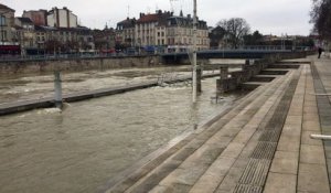 Le niveau de la Meuse monte à Verdun