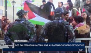 Des Palestiniens s'attaquent au patriarche grec orthodoxe