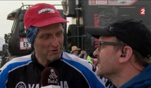 Jeroen Ramon amateur belge en moto : "5 h pour faire 25 km"