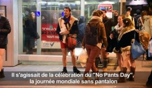 Le "No Pants Day" célébré à Jérusalem, Londres et Varsovie