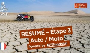 Résumé - Auto/Moto - Étape 3 (Pisco / San Juan de Marcona) - Dakar 2018