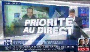 Commémoration à l'Hyper Cacher en présence d'Edouard Philippe, François Hollande et Manuel Valls