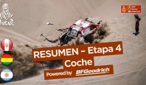 Resumen - Coche - Etapa 4 (San Juan de Marcona / San Juan de Marcona) - Dakar 2018