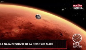 NASA : De la glace découverte sur Mars ! (Vidéo)