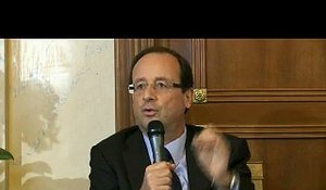 M. François Hollande - Mercredi 26 janvier 2011