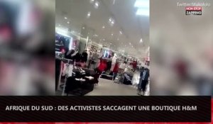 Afrique du Sud : Des activistes saccagent une boutique H&M (vidéo)