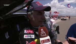 Dakar 2018 : Carlos Sainz leader au général auto "Une bonne opération"