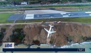Un avion de Pegasus Airlines a fait une sortie de piste spectaculaire