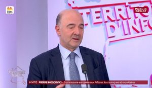 Pierre Moscovici regarde la guerre de succession au PS « avec un peu de désespérance »