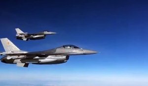 Les  F-16 belges (archives)