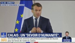 Calais: Emmanuel Macron veut "des réponses spécifiques" de la part des Britanniques