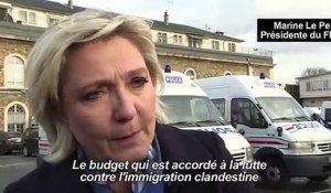 Visite surprise de M. Le Pen au CRA de Vincennes
